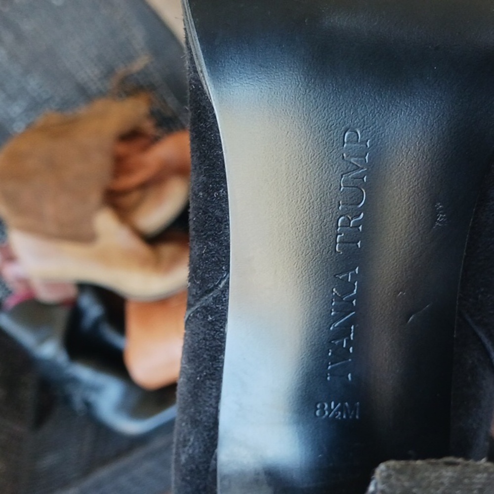 Ivanka Trump Black Boots - Picture 3 of 8